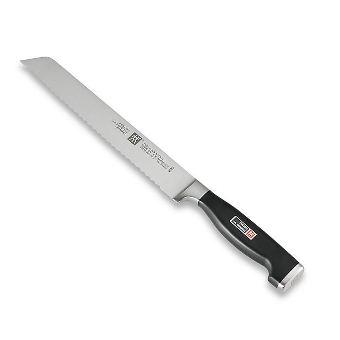 slide 1 of 1, Zwilling J.A. Henckels Four Star II Bread Knife, 8 in