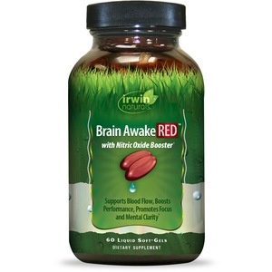 slide 1 of 1, Irwin Naturals Irwin Naturals Brain Awake Red, 60 ct