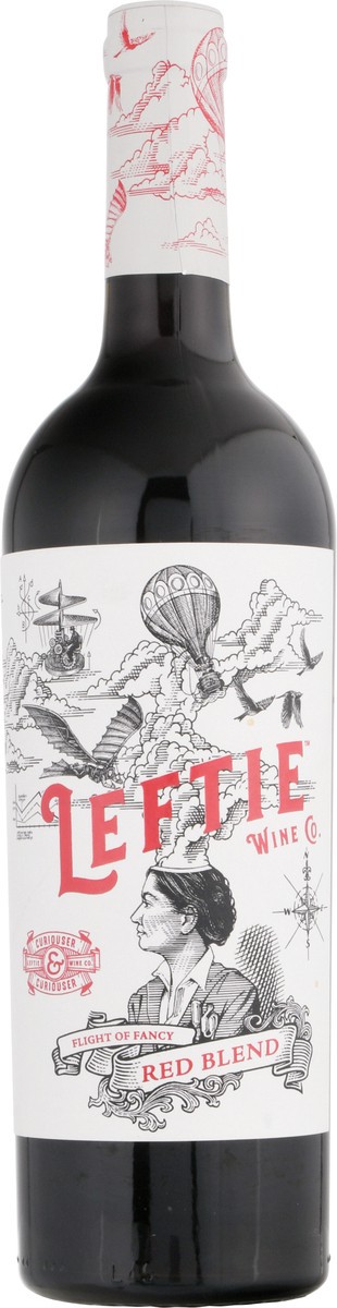 slide 2 of 11, Leftie Red Wine, 750 ml