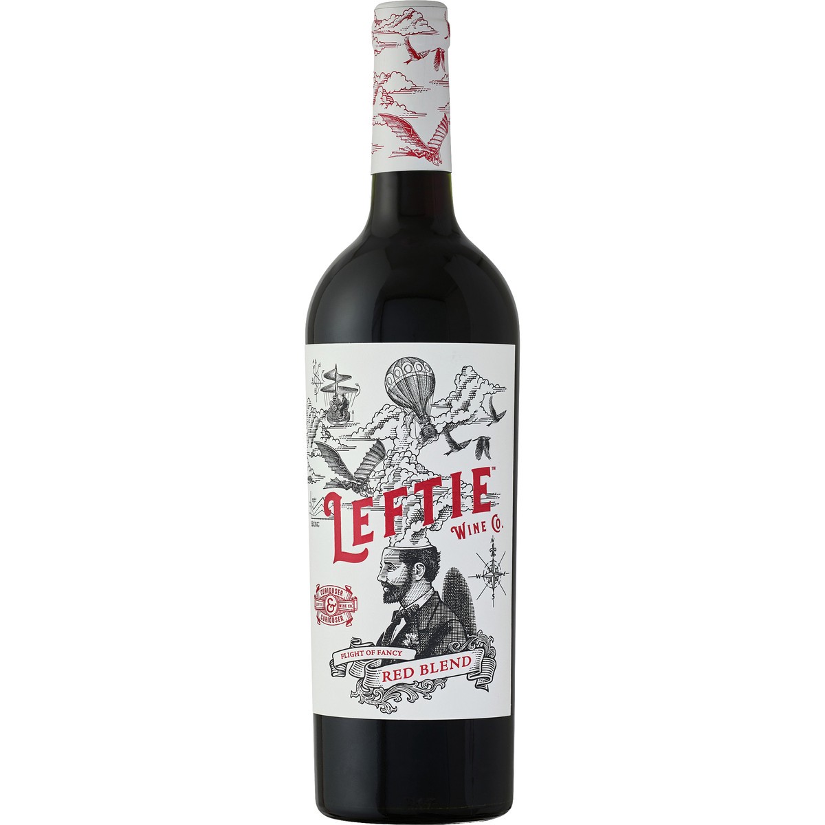 slide 1 of 11, Leftie Red Wine, 750 ml