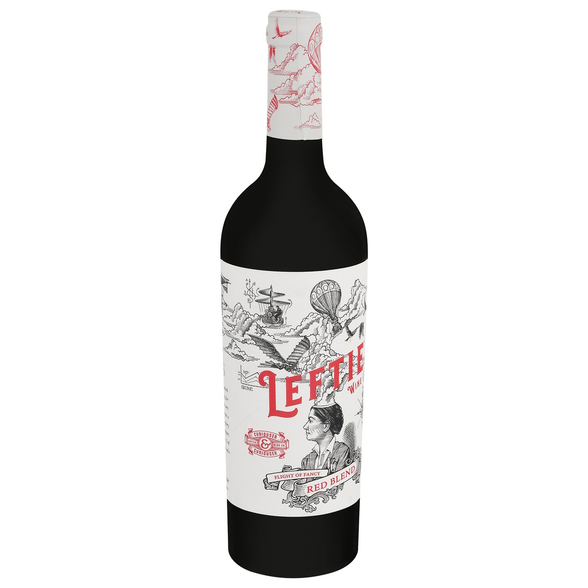 slide 6 of 11, Leftie Red Wine, 750 ml