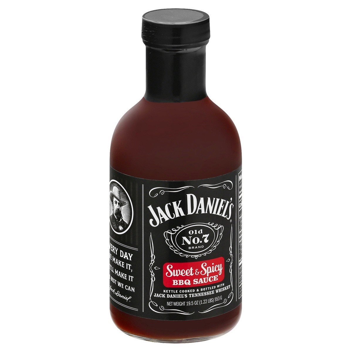 slide 9 of 9, Jack Daniel's Sweet & Spicy BBQ Sauce 19.5 oz, 19.5 oz