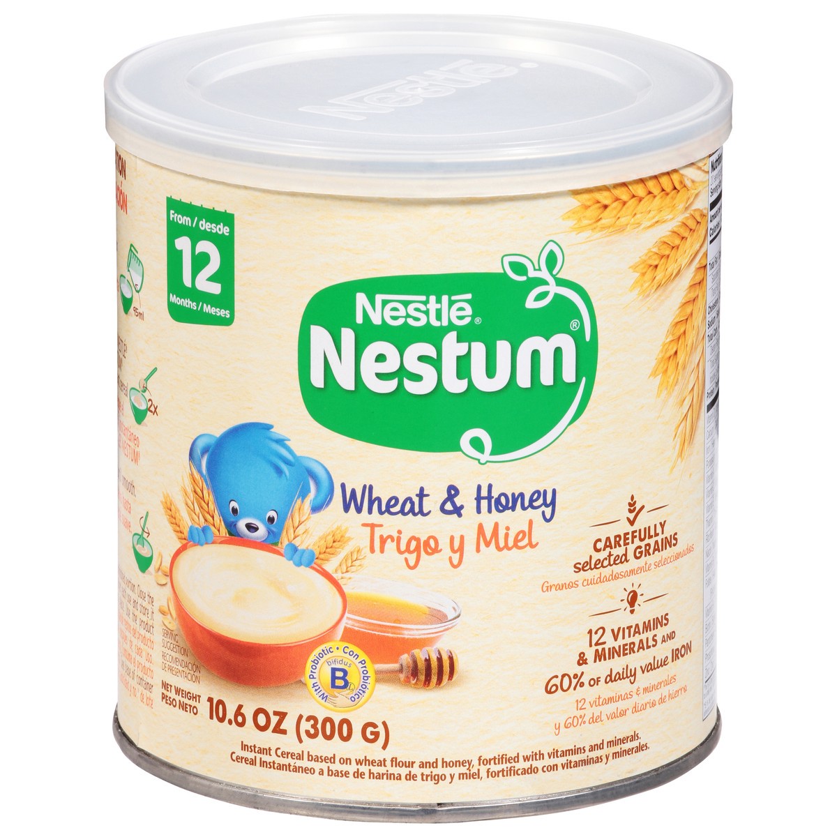 slide 1 of 5, Nestum Wheat & Honey Cereal 10.6 oz, 10.6 oz