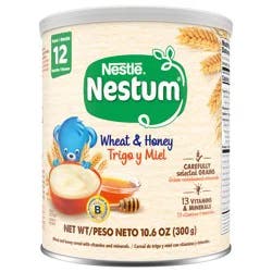 Nestle Nestum Wheat & Honey Cereal 10.5 oz Canister