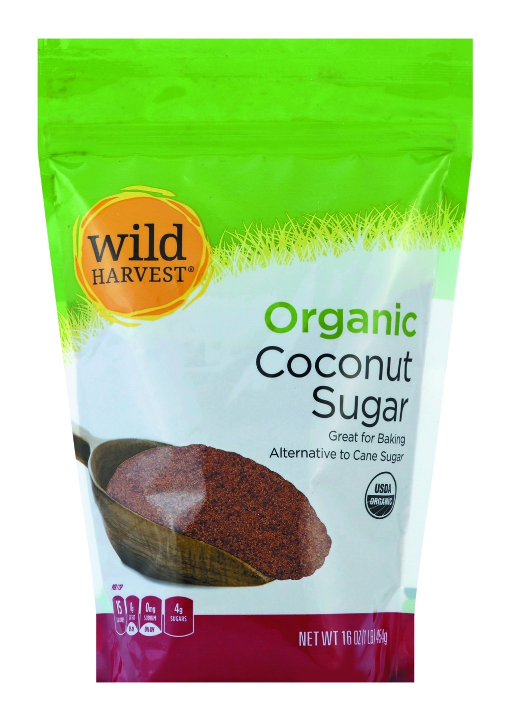 slide 1 of 1, Wild Harvest Organic Coconut Sugar, 16 oz