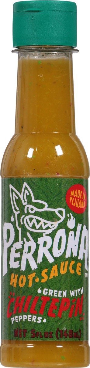 slide 3 of 13, Perrona Green with Chiltepin Peppers Hot Sauce - 5 fl oz, 5 fl oz
