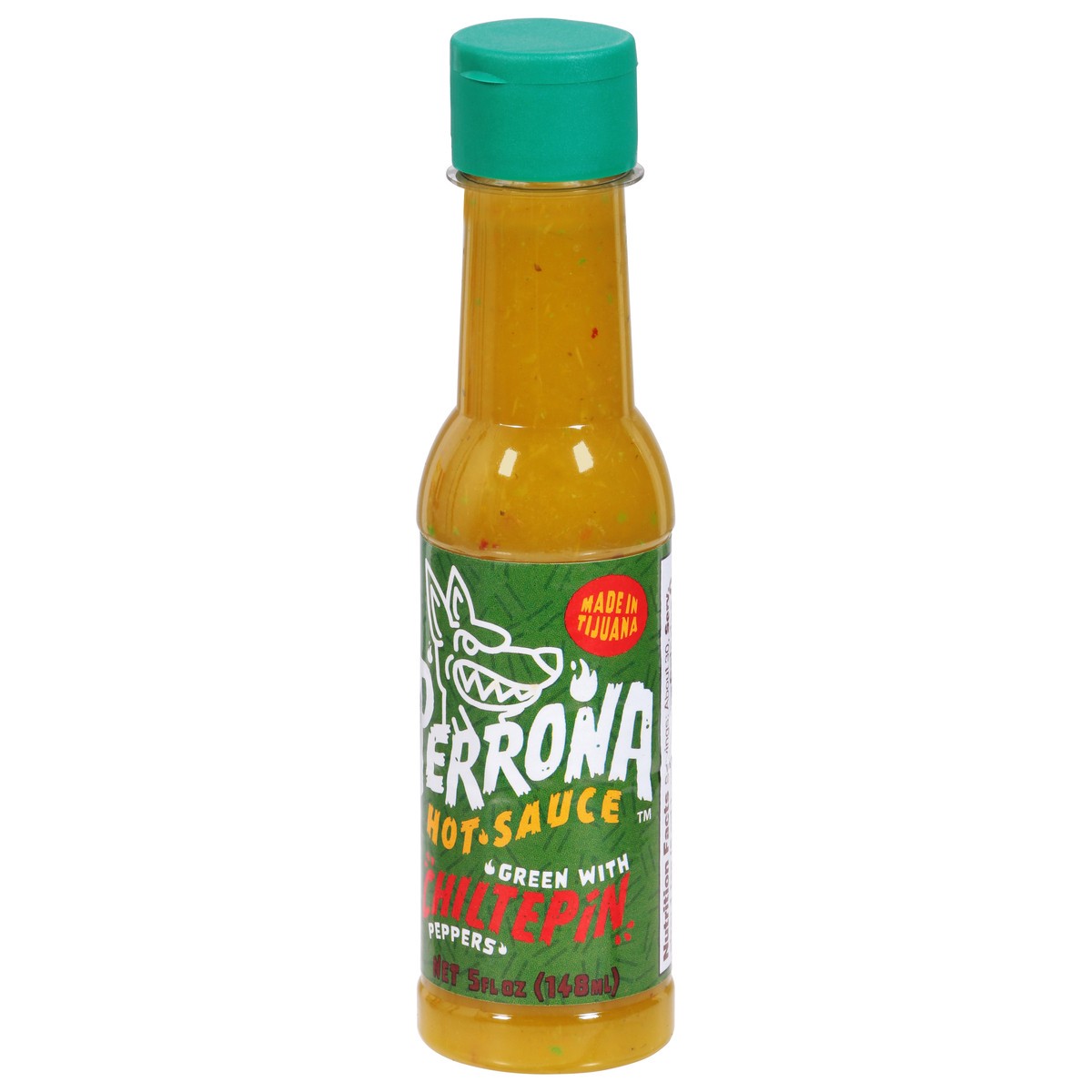 slide 7 of 13, Perrona Green with Chiltepin Peppers Hot Sauce - 5 fl oz, 5 fl oz