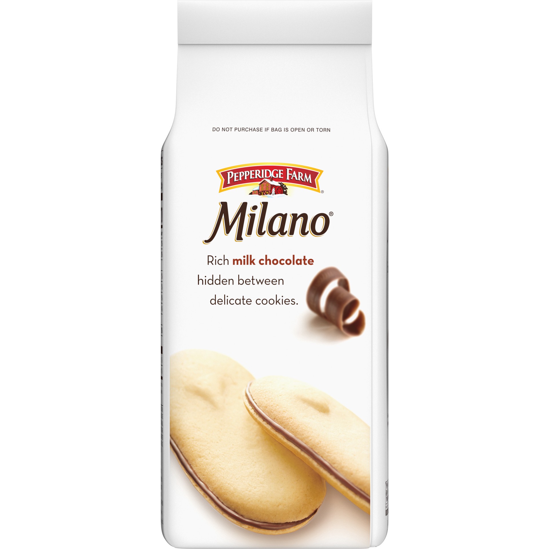 slide 4 of 5, Pepperidge Farm Milano Milk Chocolate Cookies, 6 OZ Bag (15 Cookies), 6 oz