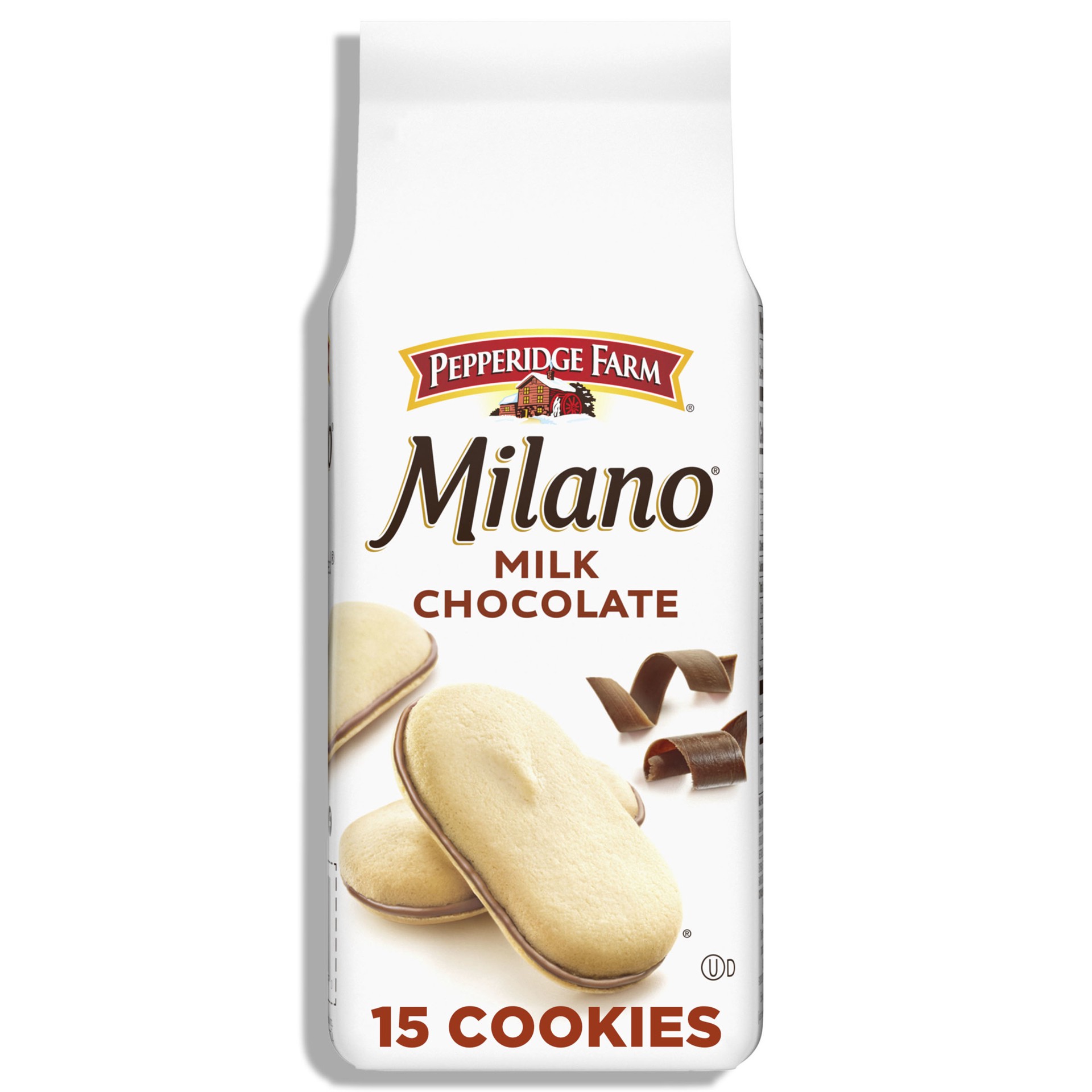 slide 1 of 5, Pepperidge Farm Milano Milk Chocolate Cookies, 6 OZ Bag (15 Cookies), 6 oz