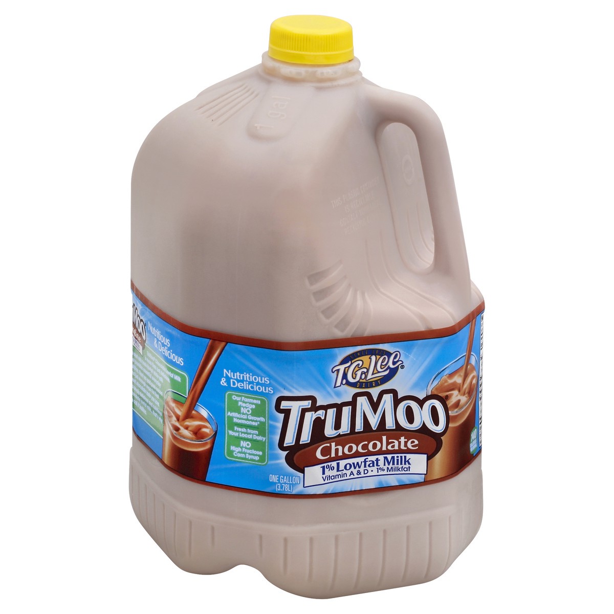 slide 2 of 4, TruMoo Chocolate 1% Lowfat Milk Gallon, 1 gal