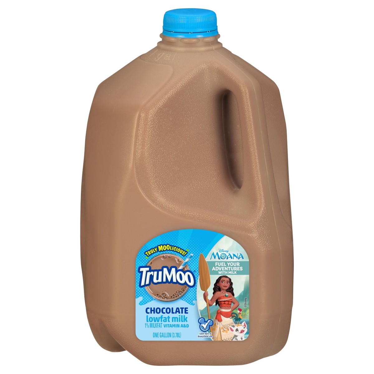 slide 1 of 4, TruMoo 1% Lowfat Chocolate Milk Gallon, 1 gal