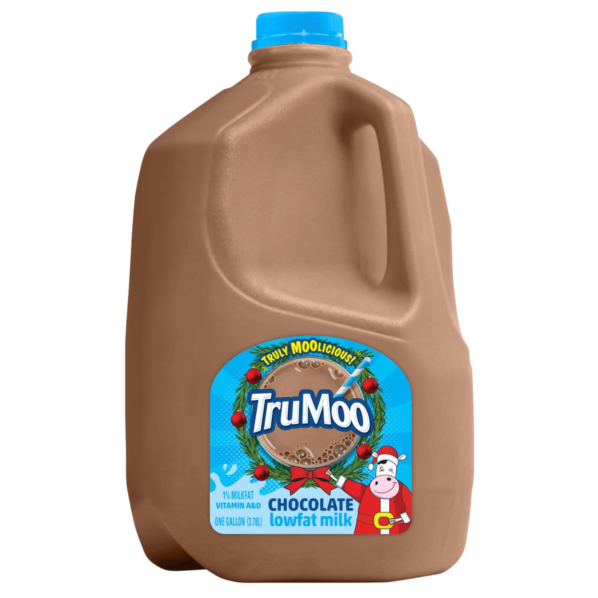 slide 1 of 4, TruMoo 1% Low Fat Chocolate Milk Gallon, 1 gal