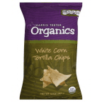 slide 1 of 1, HT Organics White Tortilla Chips, 14 oz