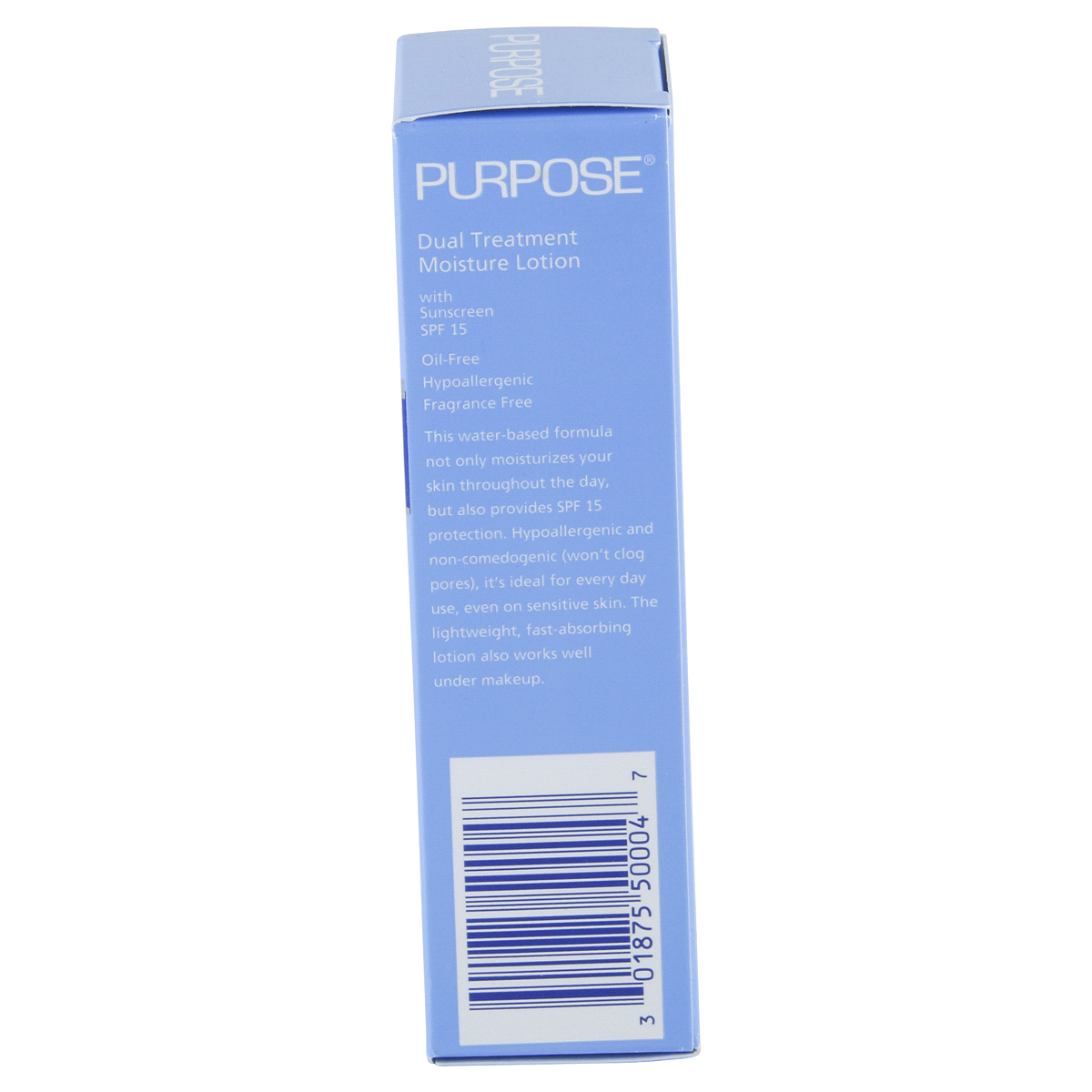 slide 4 of 4, Purpose Dual Treatment Moisture Lotion SPF 10, 4 fl oz