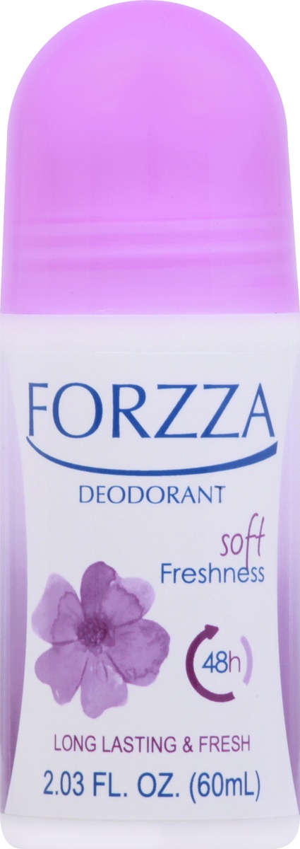slide 6 of 7, Forzza Soft Freshness Roll-On Deodorant, 2.03 oz