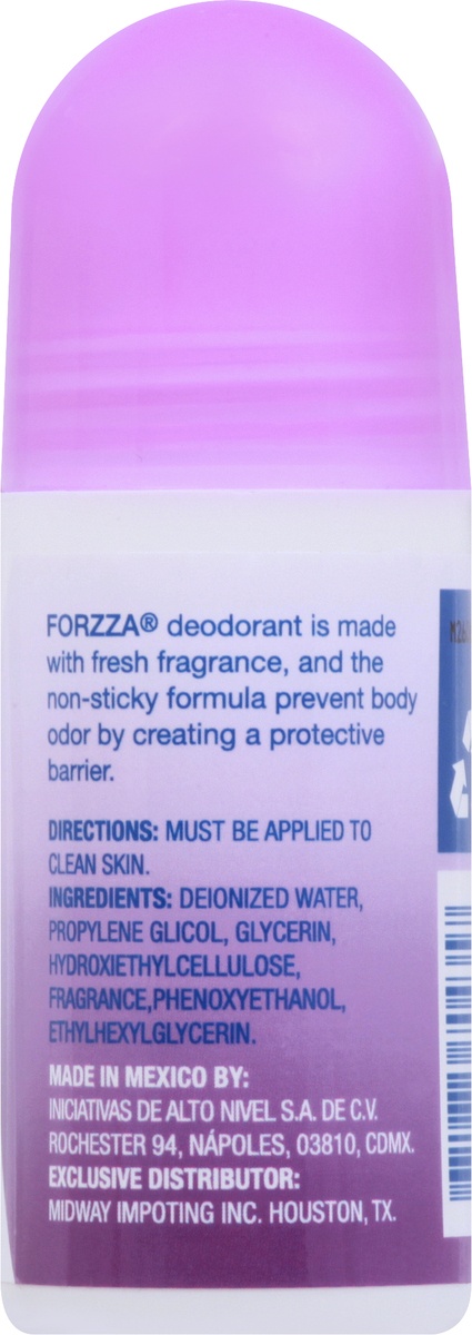 slide 7 of 7, Forzza Soft Freshness Roll-On Deodorant, 2.03 oz