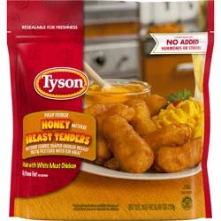 Tyson Fully Cooked Honey Battered Frozen Chicken Breast Tenders