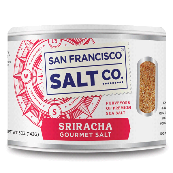 slide 1 of 1, San Francisco Salt Company Sriracha Gourmet Salt, 4 oz