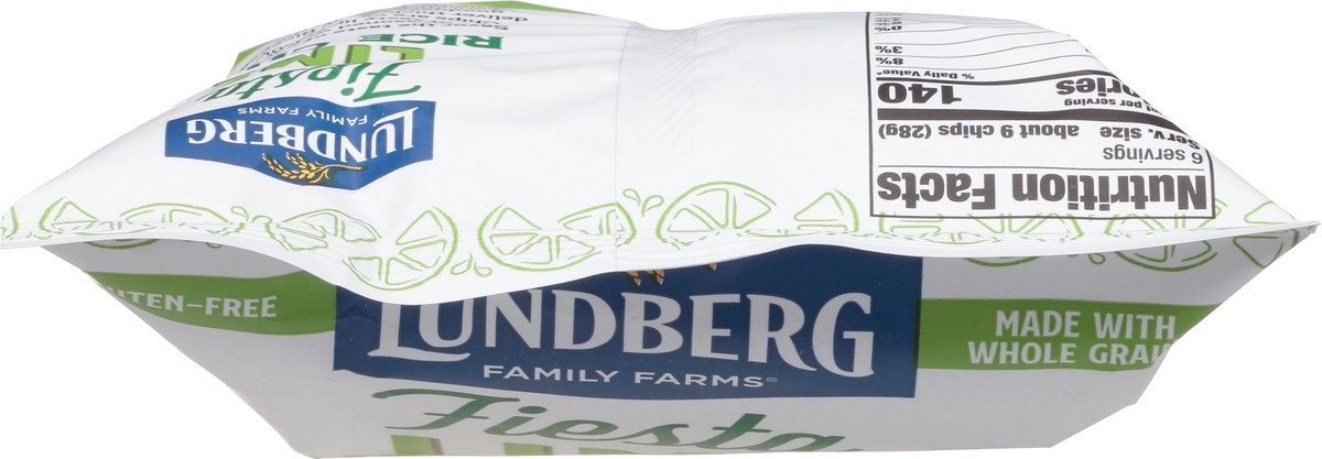 slide 2 of 9, Lundberg Family Farms Fiesta Lime Rice Chips 6 oz, 6 oz