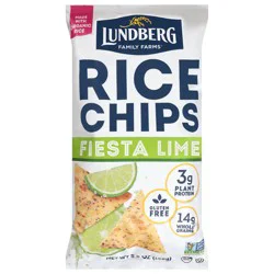 Lundberg Family Farms Fiesta Lime Rice Chips 5.5 oz