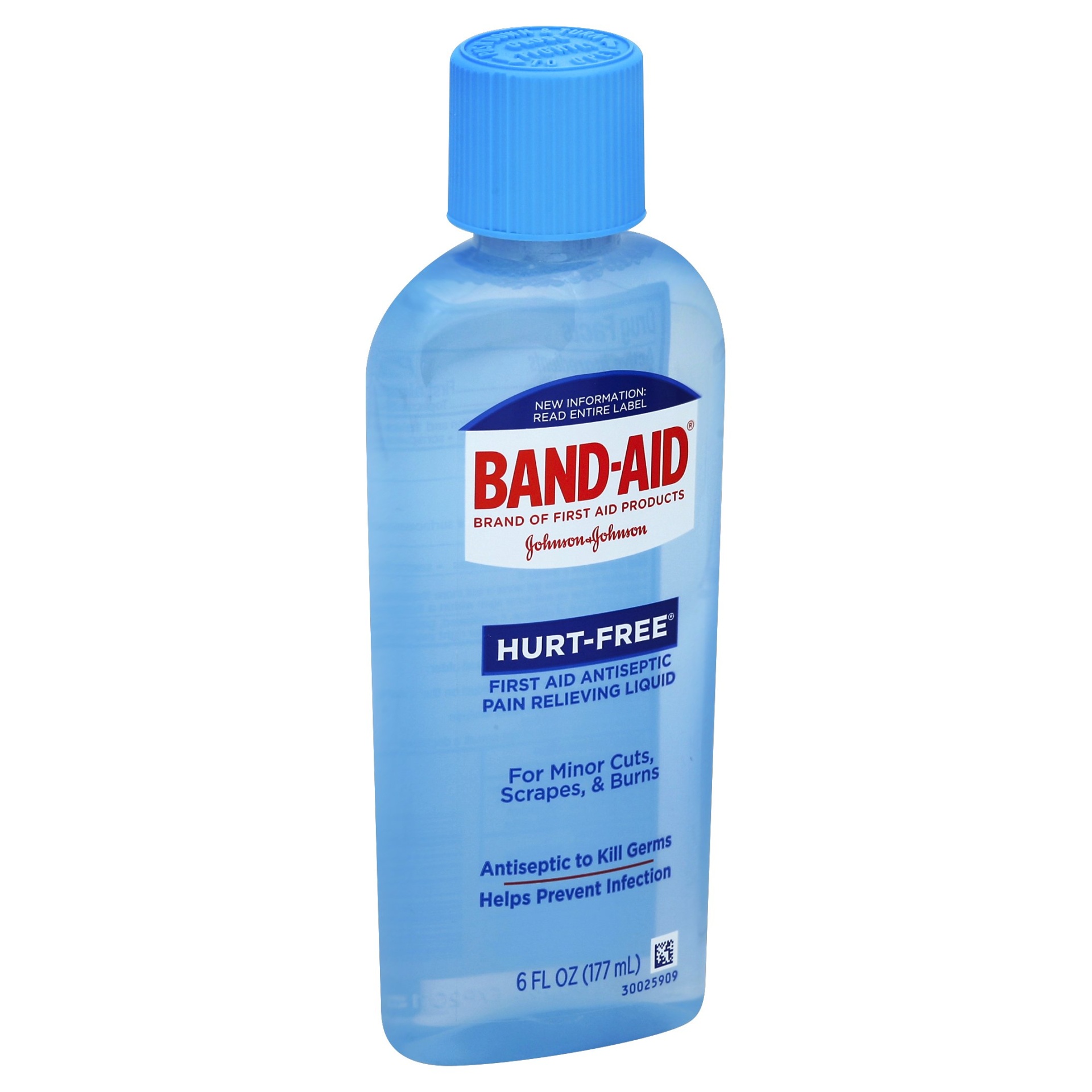 BANDAID HurtFree First Aid Antiseptic Pain Relieving Liquid 6 fl oz Shipt