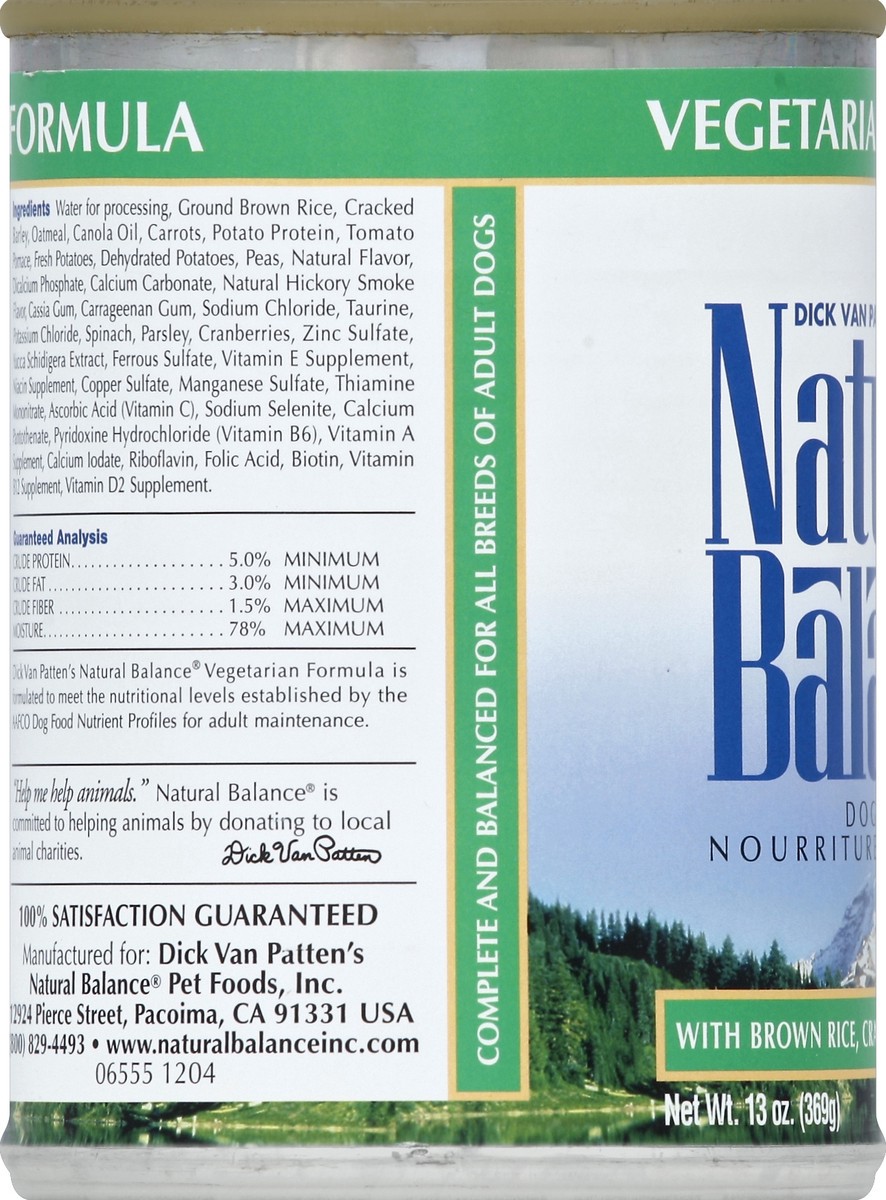 slide 5 of 7, Natural Balance Dog Food 13 oz, 13 oz