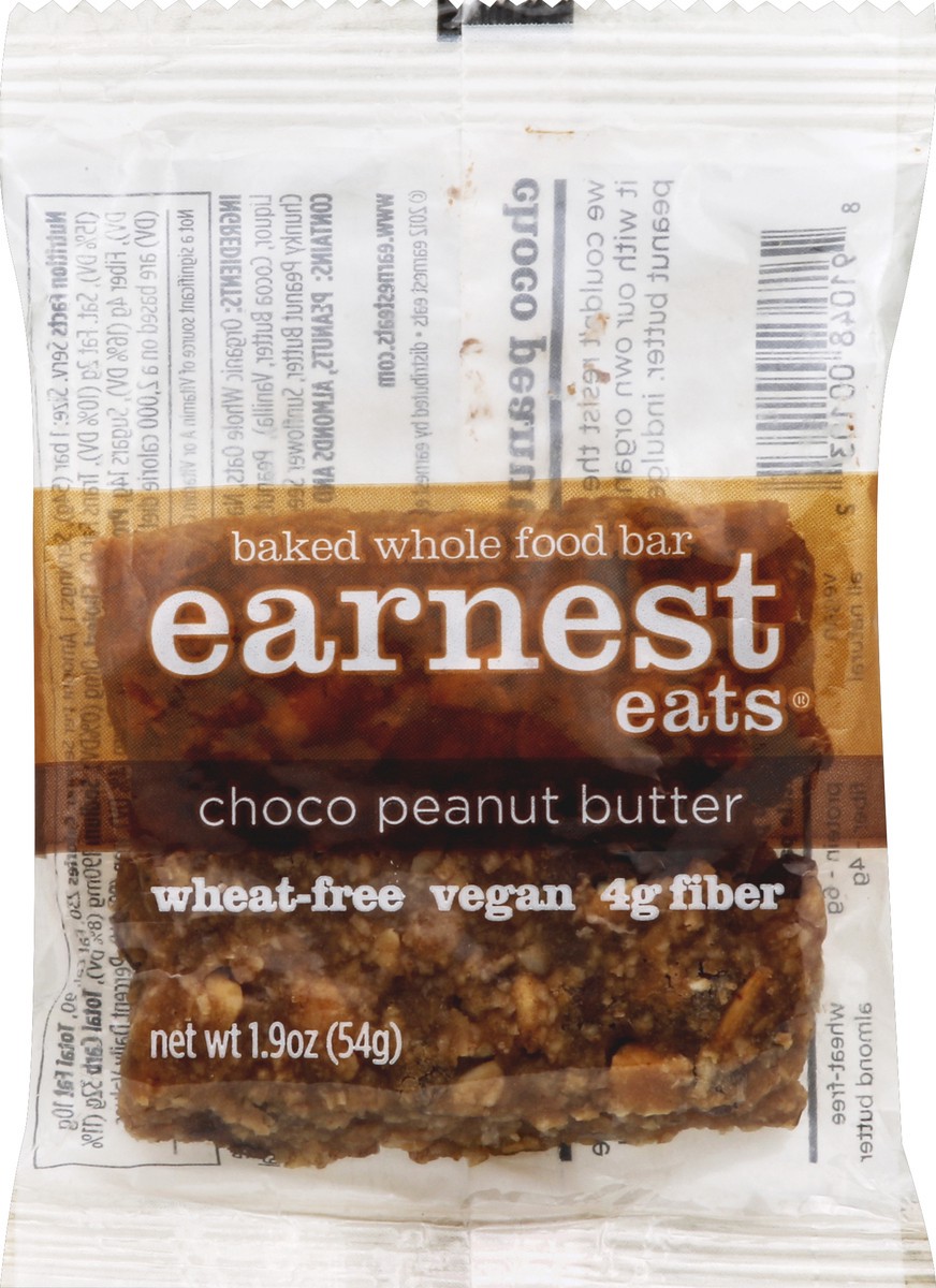 slide 1 of 5, Earnest Eats Whole Food Bar 1.9 oz, 1.9 oz