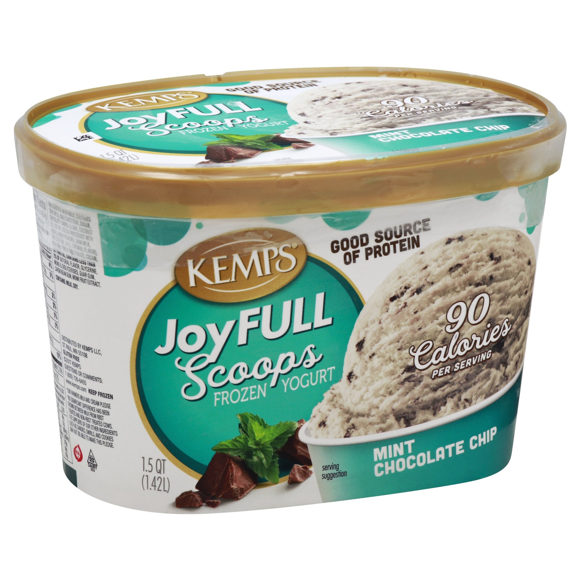 slide 1 of 1, Kemps Frozen Yogurt 1.5 qt, 1.5 qt