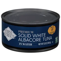First Street Albacore in Water Premium White Solid