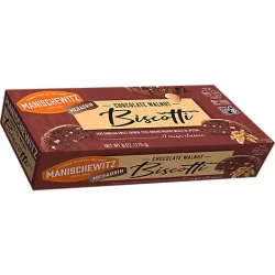 Manischewitz Chocolate Walnut Biscotti - 6 oz