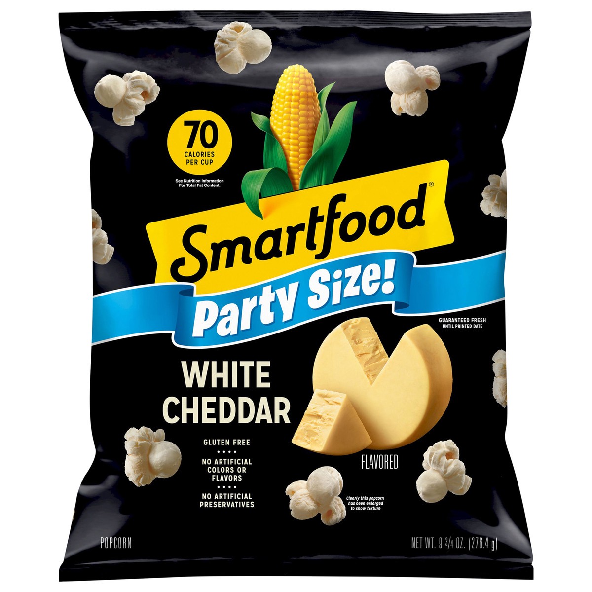 slide 1 of 1, Smartfood Popcorn White Cheddar 9 3/4 Oz, 9.75 oz