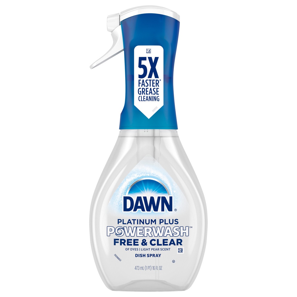 slide 1 of 3, Dawn Powerwash Free & Clear Light Pear Dish Spray, Liquid Dish Soap Starter Kit, 16 Fl Oz, 16 fl oz