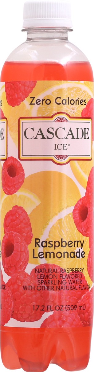 slide 5 of 9, Cascade Ice Zero Calories Raspberry Lemonade Sparkling Water - 17.20 fl oz, 17.20 fl oz