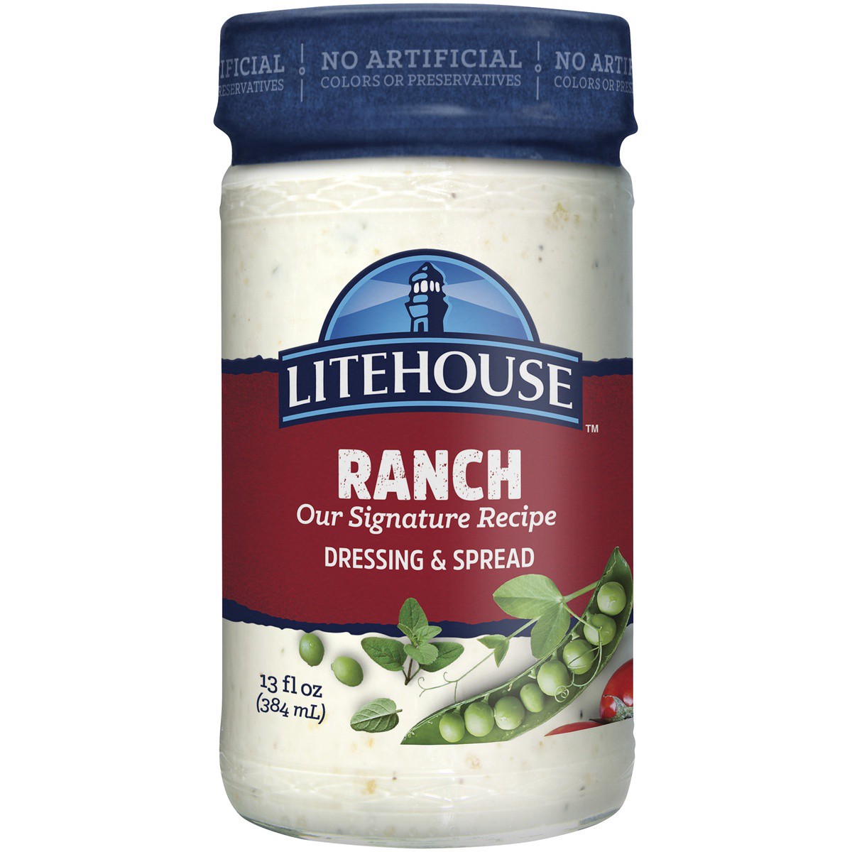 slide 5 of 5, Litehouse Ranch Dressing & Spread 13 fl. oz. Jar, 13 fl oz