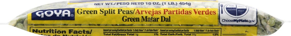 slide 3 of 9, Goya Green Split Peas 16 oz, 16 oz