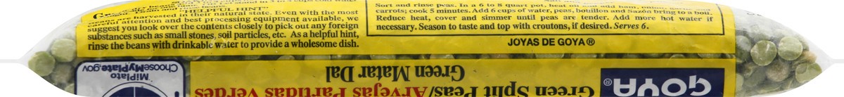 slide 4 of 9, Goya Green Split Peas 16 oz, 16 oz