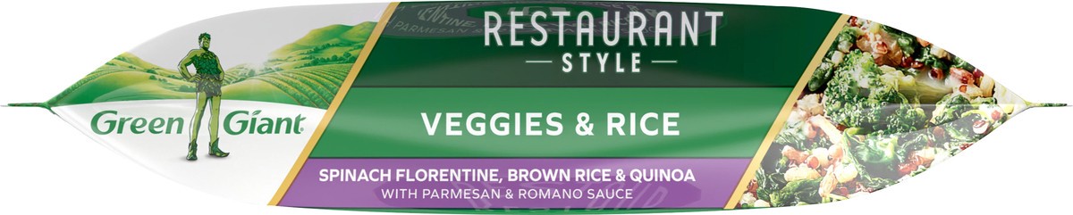 slide 3 of 9, Green Giant Restaurant Style Spinach Florentine Brown Rice & Quinoa (Frozen), 10 oz, 10 oz
