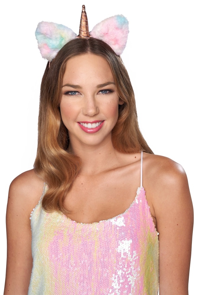 slide 1 of 1, Seasons Unicorn Ear Headband, 1 ct