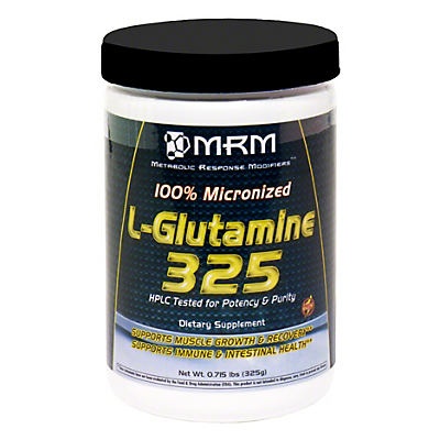 slide 1 of 1, MRM Glutamine, 11.464 oz