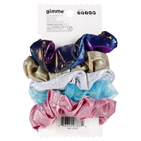 slide 28 of 29, Gimme Fancy Scrunchies, 5 ct