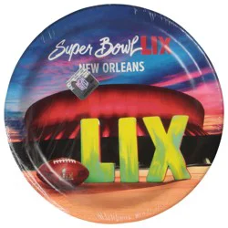 New Orleans Super Bowl LIX Plates - 8 ct