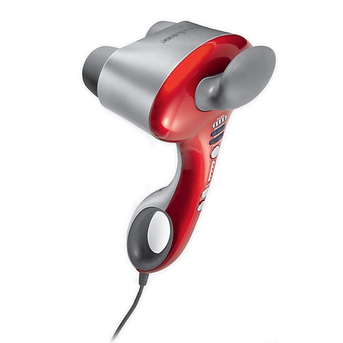 slide 1 of 14, Brookstone Max 2 Percussion Massager - Red, 1 ct