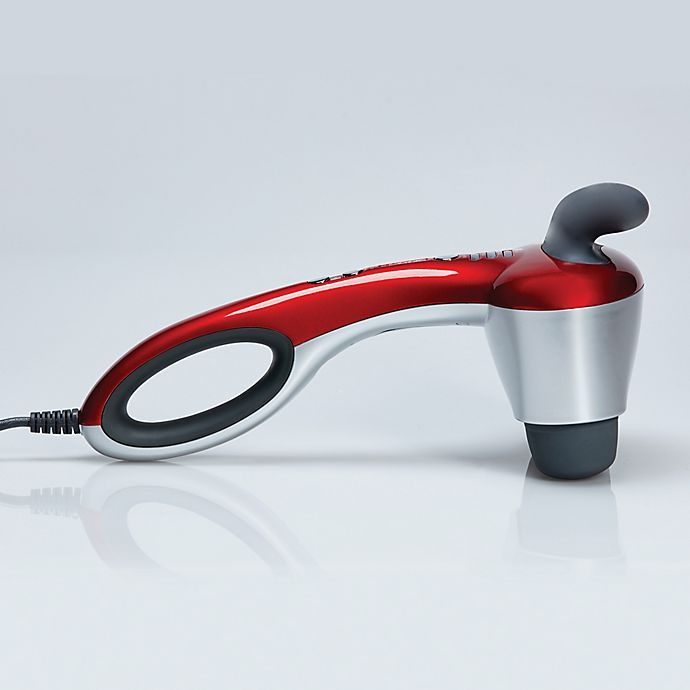 slide 9 of 14, Brookstone Max 2 Percussion Massager - Red, 1 ct