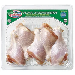 Bell & Evans Organic Bone-In Skin-On Chicken Drumsticks