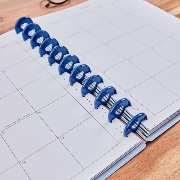 slide 7 of 10, 2024 Happy Planner Monthly/Weekly Big Happy Planner, 8-1/2"" X 11"", Exotic Borders, July 2024 To June 2025, 1 ct