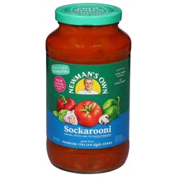 Newman's Own Sockarooni Pasta Sauce 24 oz