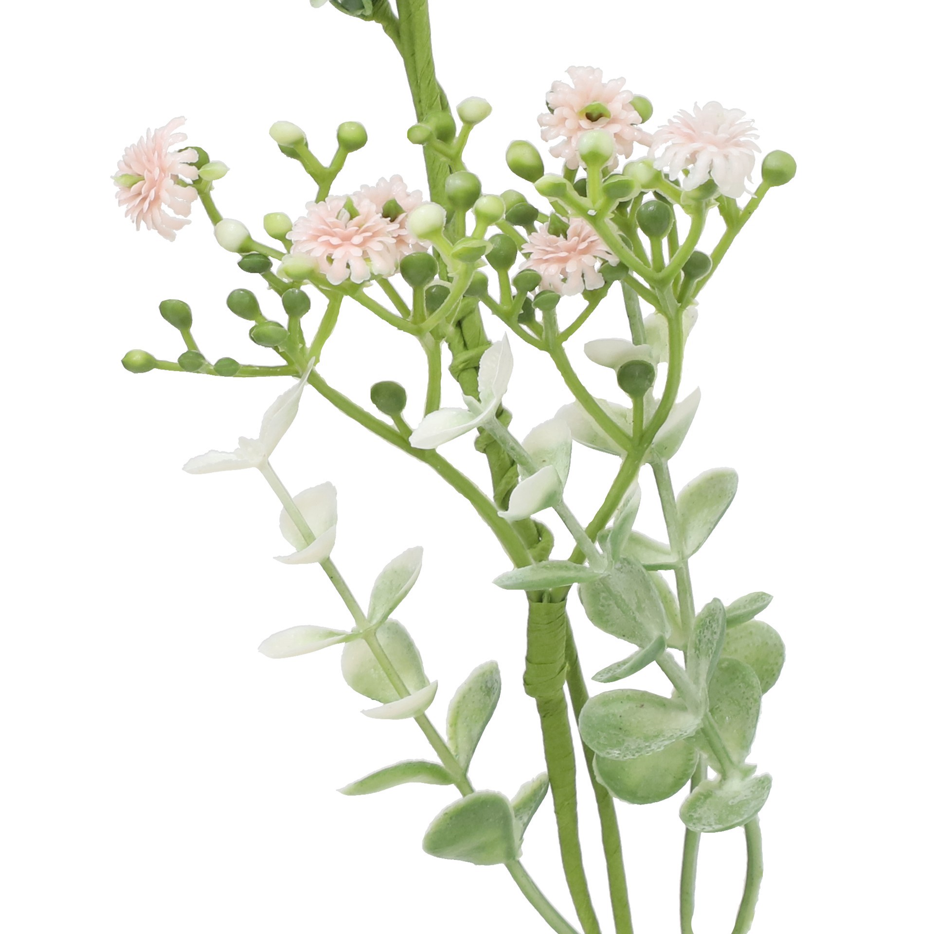 slide 2 of 3, 5ft. Light Pink Baby's Breath Coiled Garland By Ashland, 5 ft