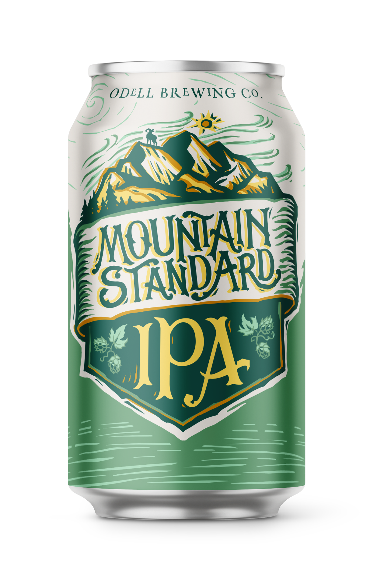 slide 2 of 4, ODELL BREWING CO Odell Brewing Mountain Standard IPA - 6 Pack 12 fl oz. Cans, 72 fl oz