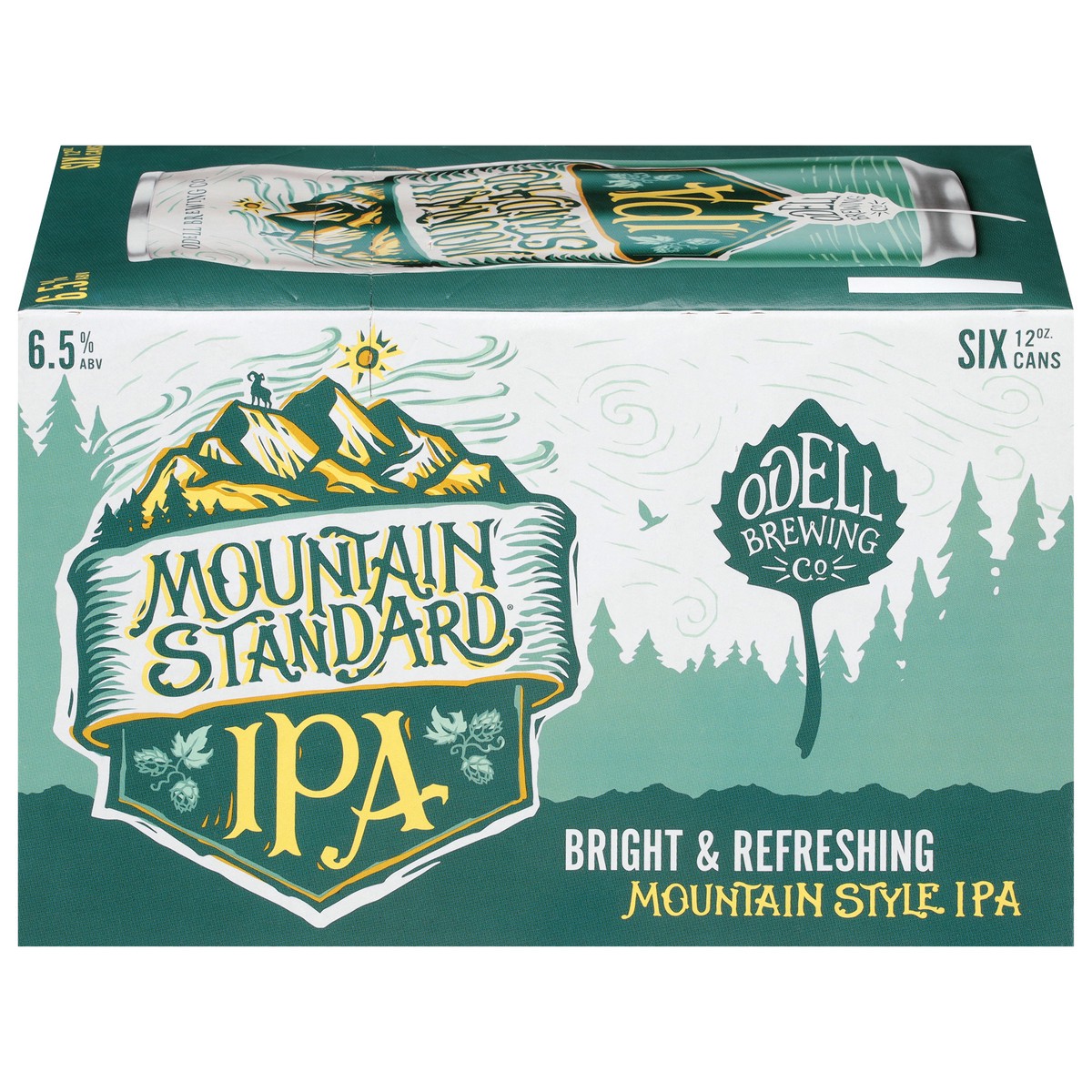 slide 1 of 4, Odell Brewing Co. Bright & Refreshing Mountain Style IPA Beer 6 - 12 oz Cans, 6 ct