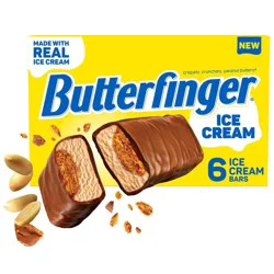 Butterfinger Ice Cream Bars